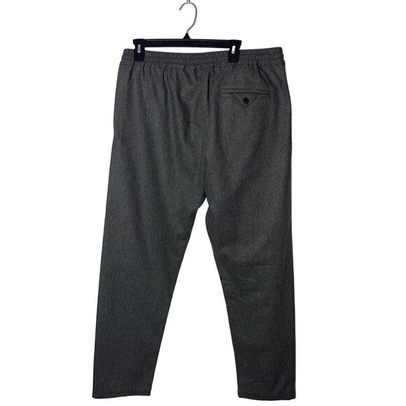 Billy Reid Mens Stanton Jogger Pants Size Large Gray Wool Blend Made In Italy - Picture 9 of 9